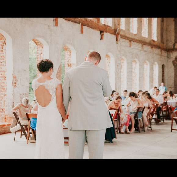 Stella York 6043 Wedding Sheath Dress - Picture 5 of 6